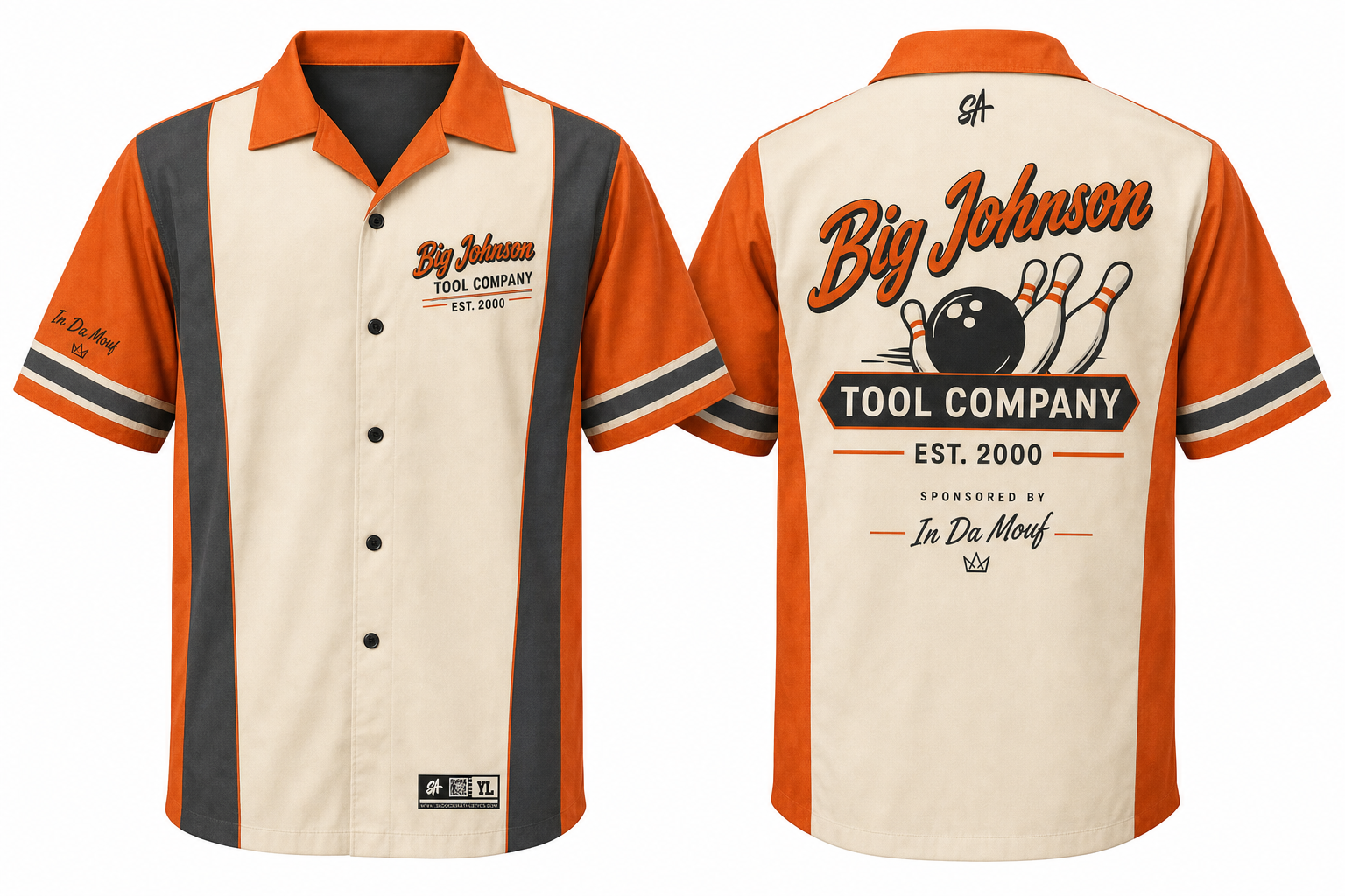 Big Johnson Tool Company design mockup
