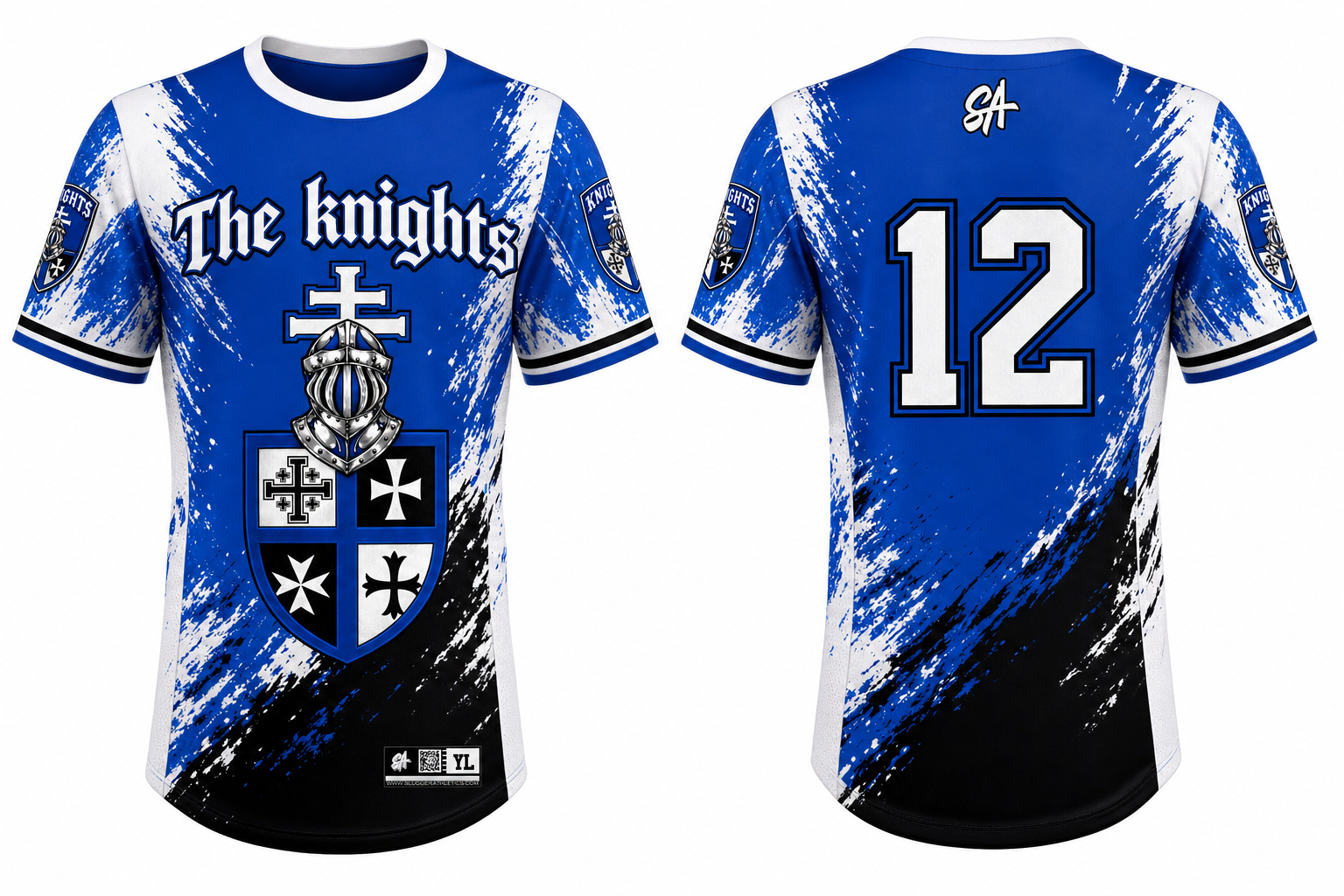 The knights design mockup