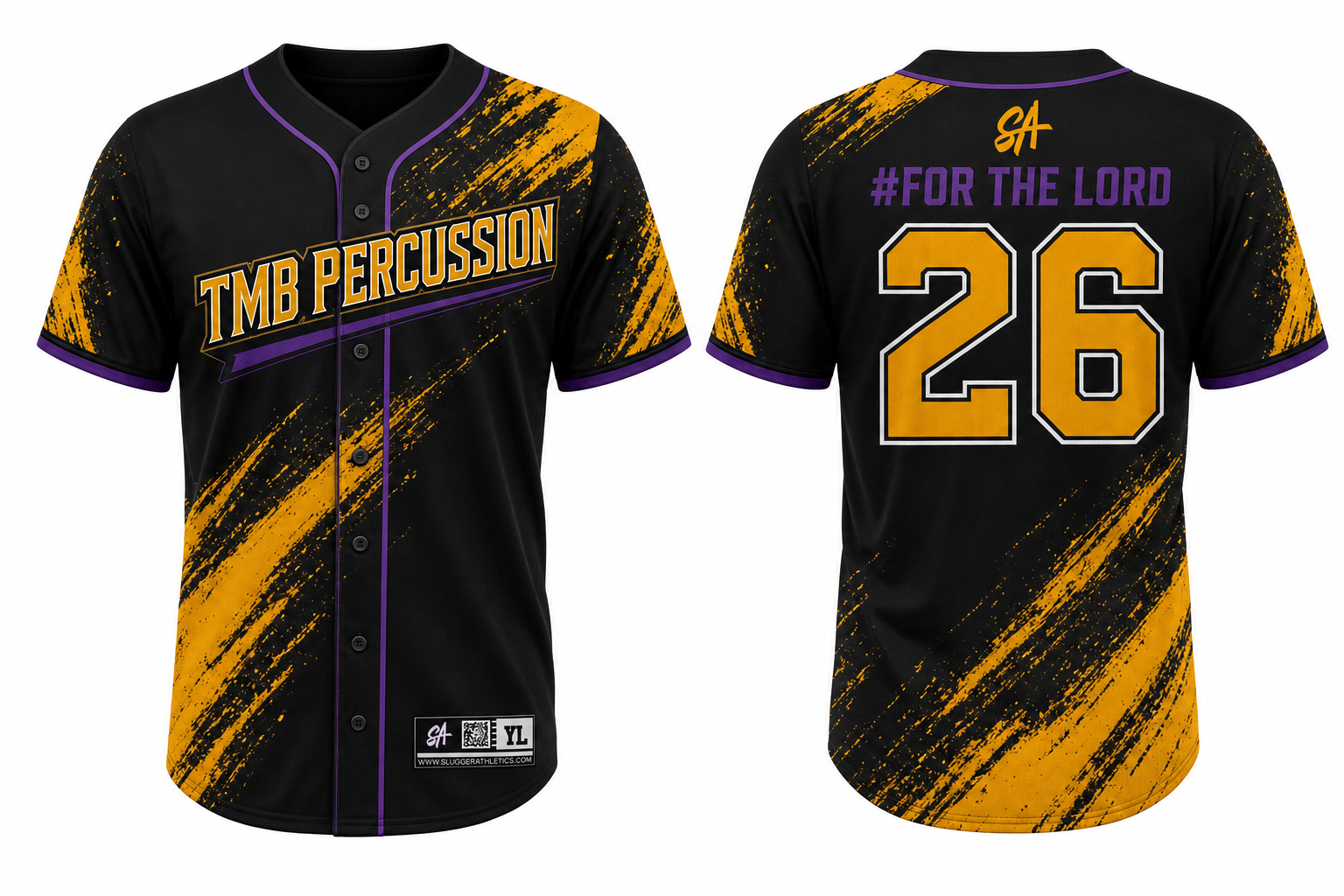TMB PERCUSSION design mockup