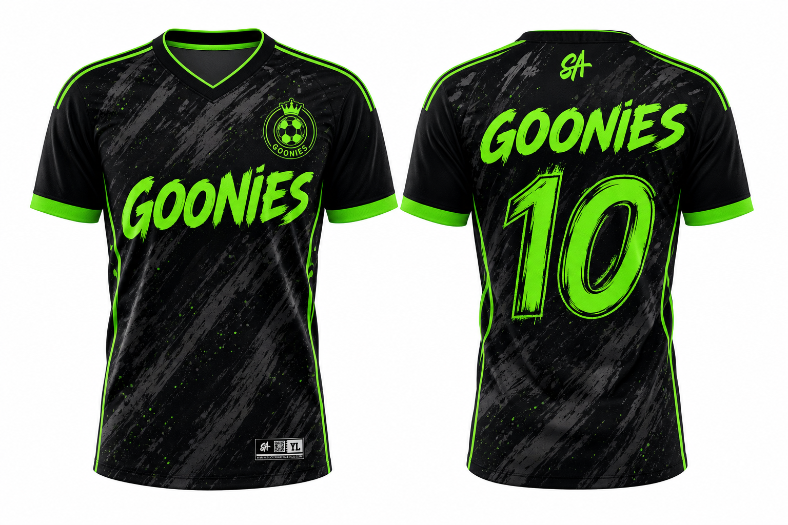 GOONIES design mockup