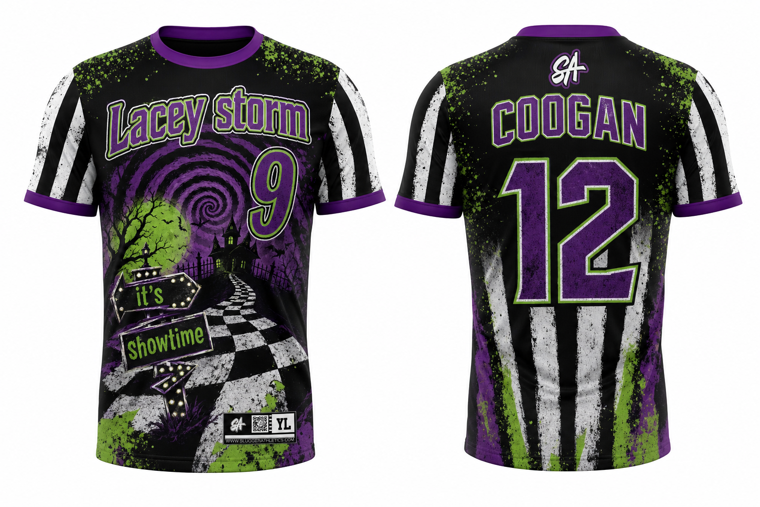 Lacey storm design mockup