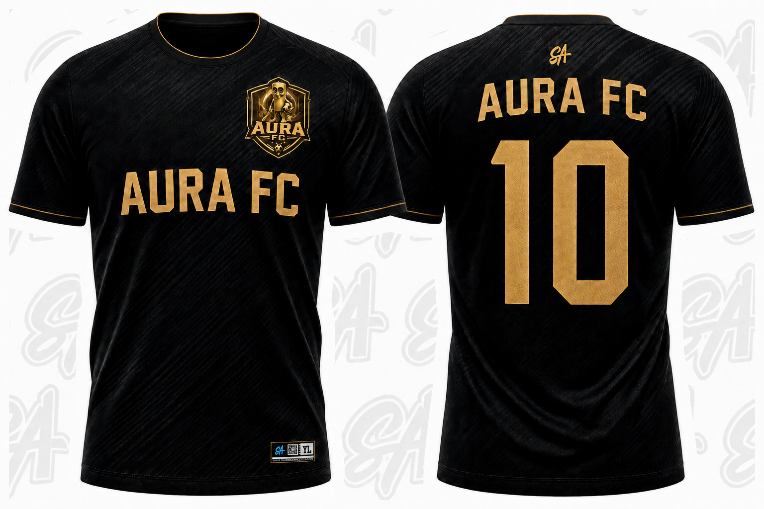 AURA FC design mockup