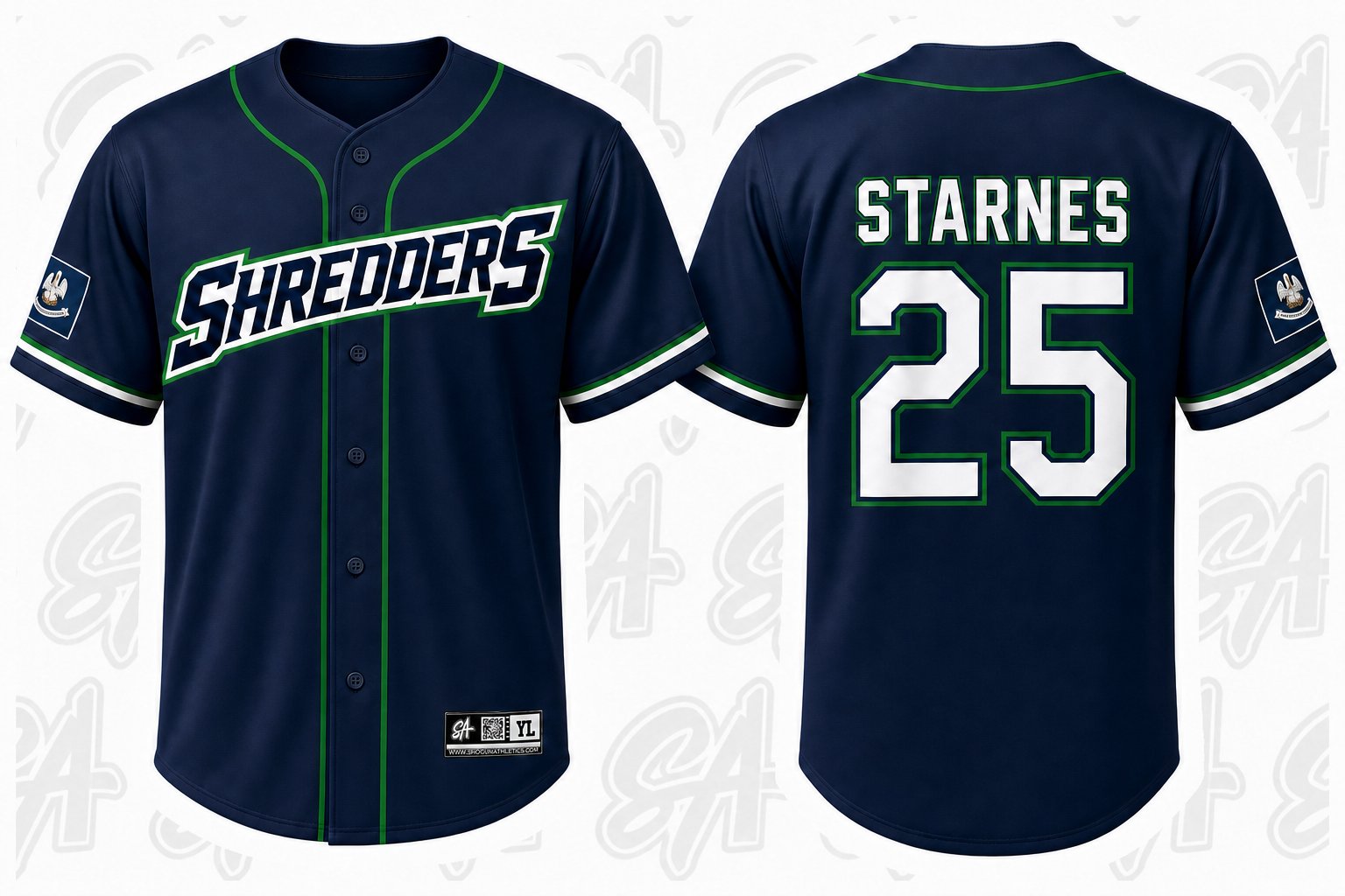 Shredders design mockup