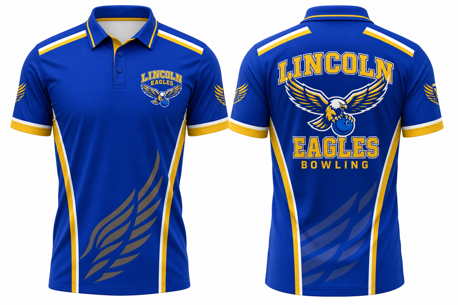 Lincoln Eagles design mockup