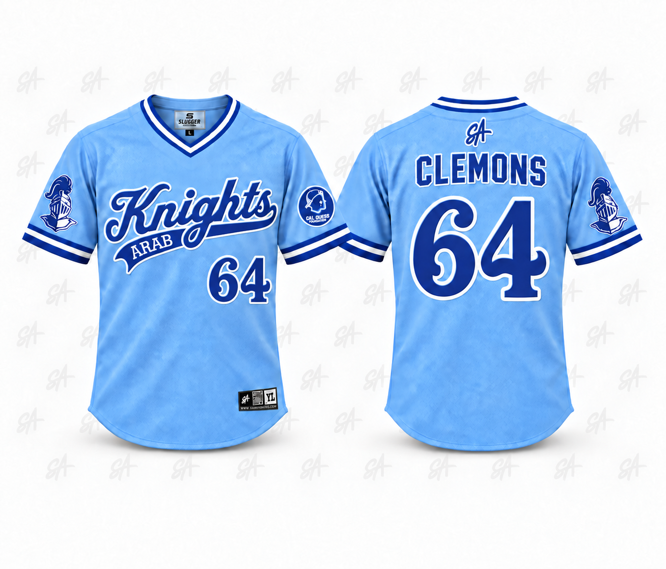 Arab Knights design mockup