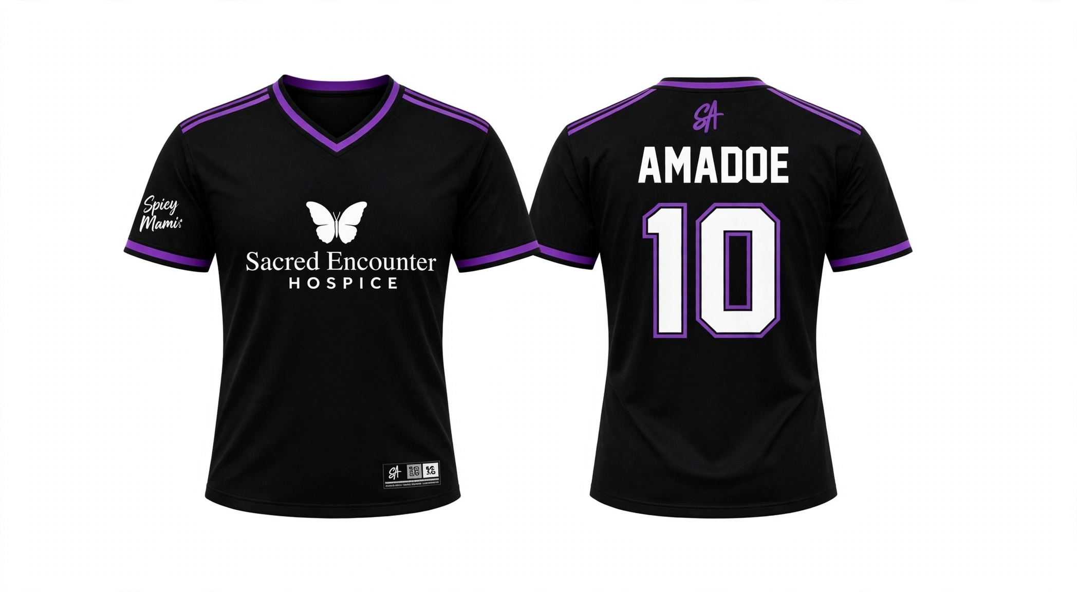 Spicy Mamis design mockup