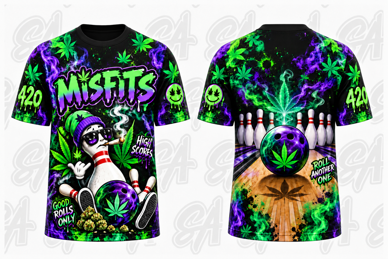 Misfits design mockup