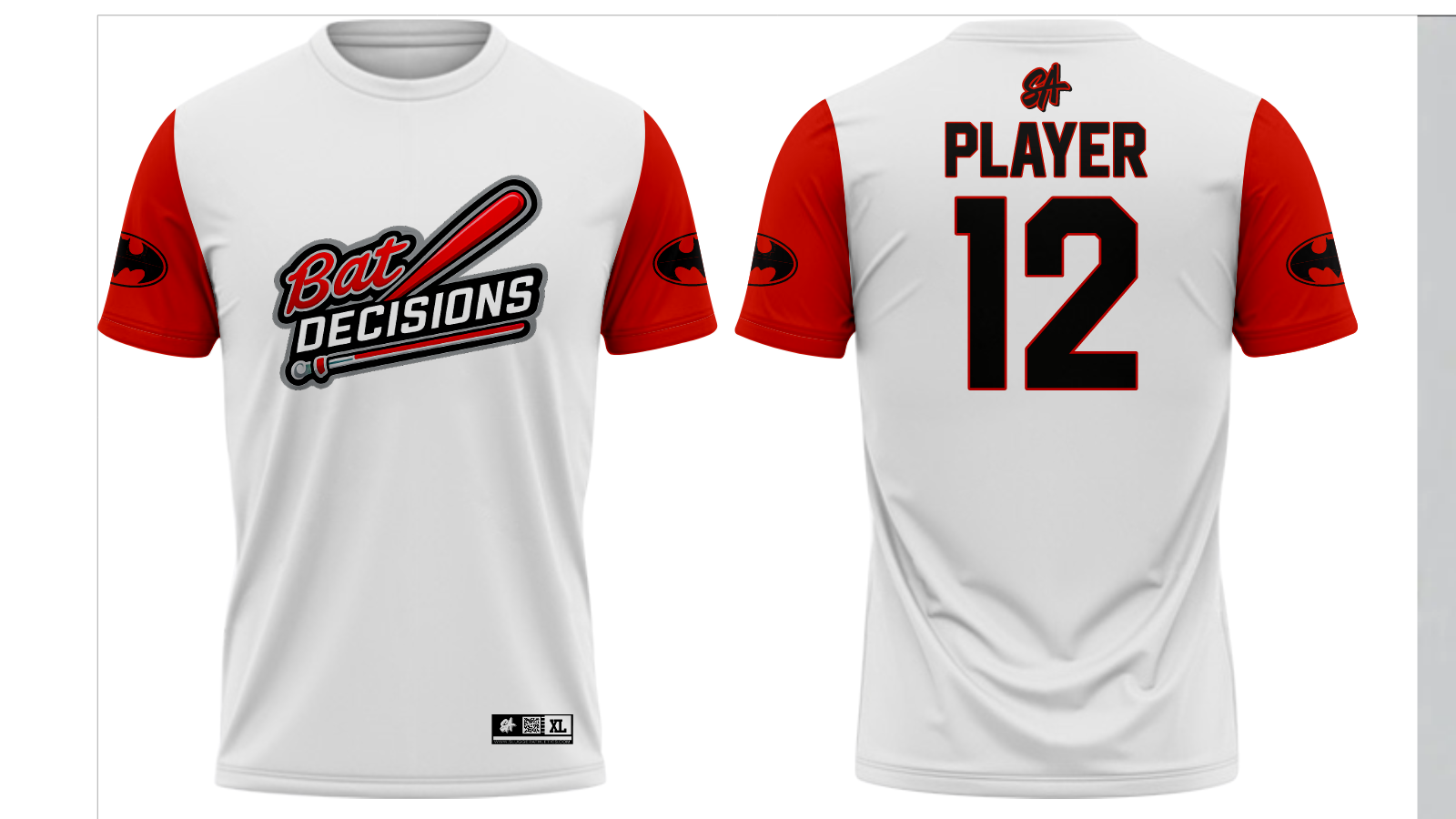Bat Decisions design mockup