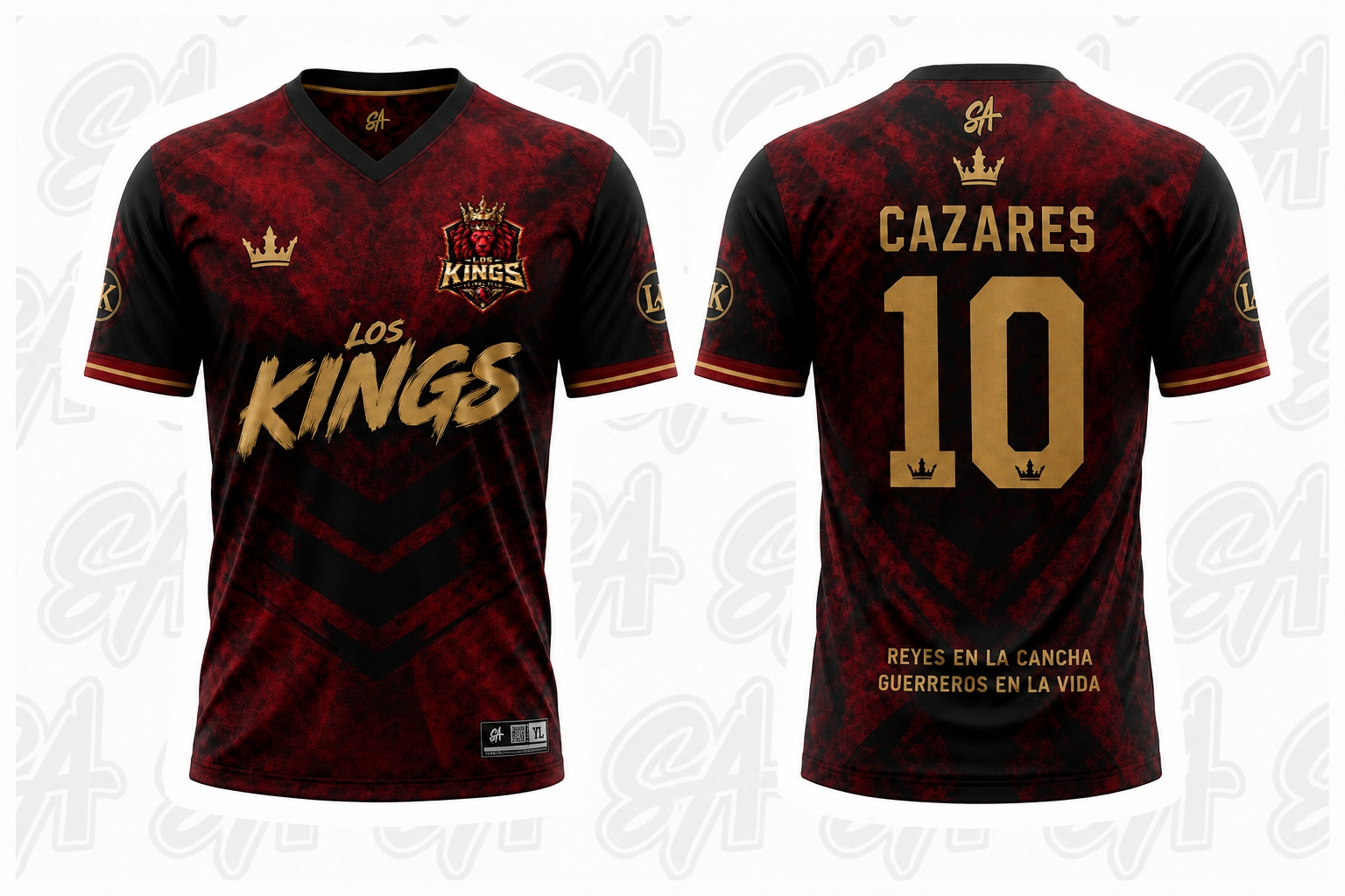 Los Kings design mockup