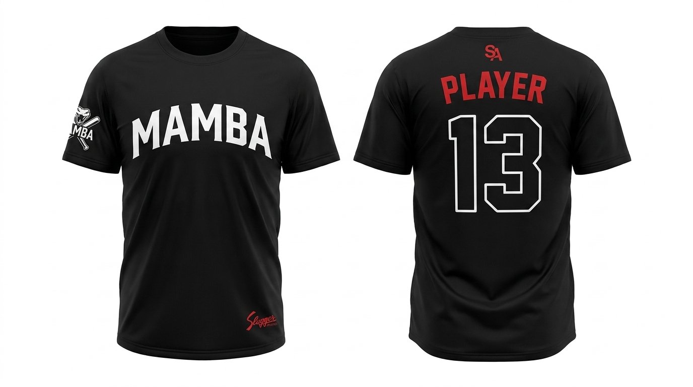 Mamba Baseball custom uniforms by Slugger Athletics
