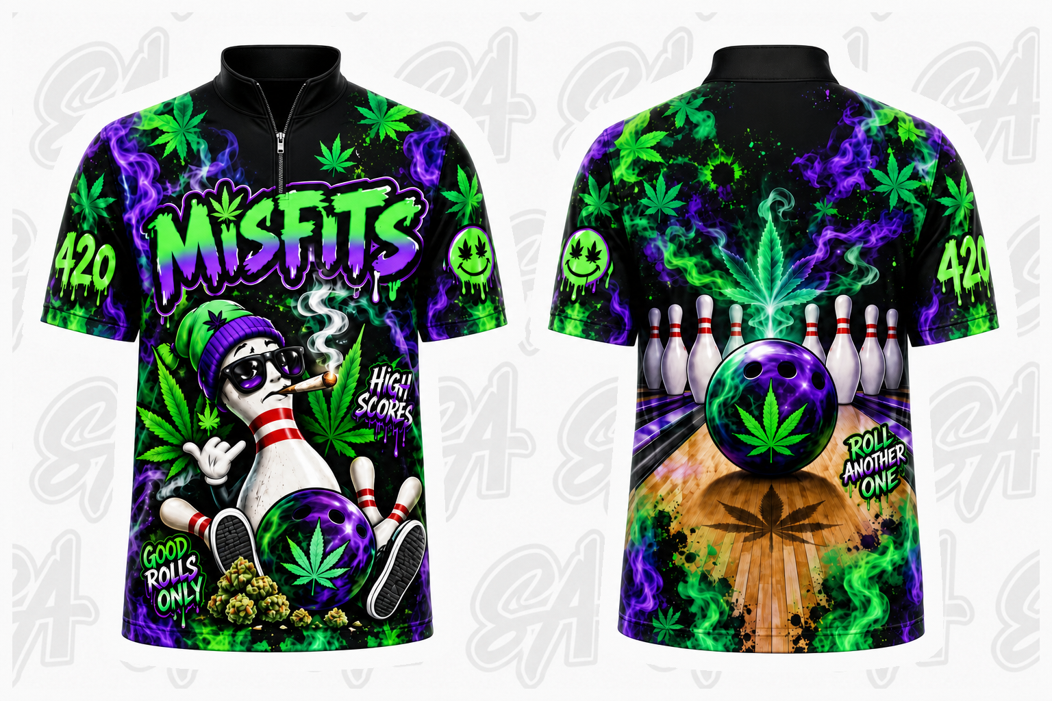 Misfits design mockup