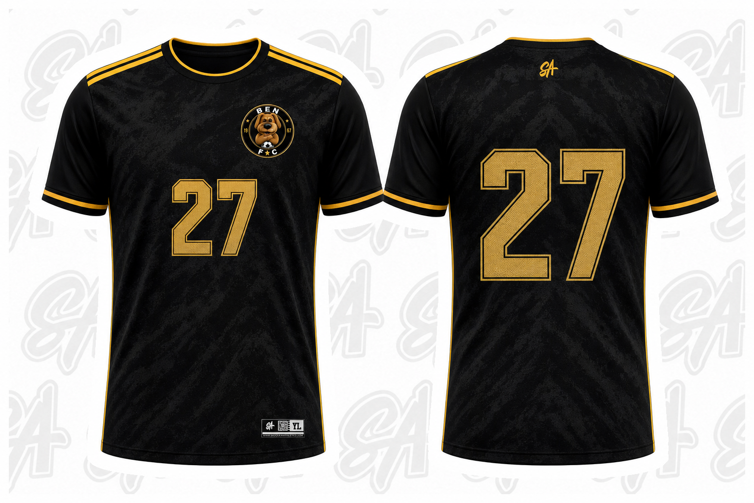 Ben FC design mockup