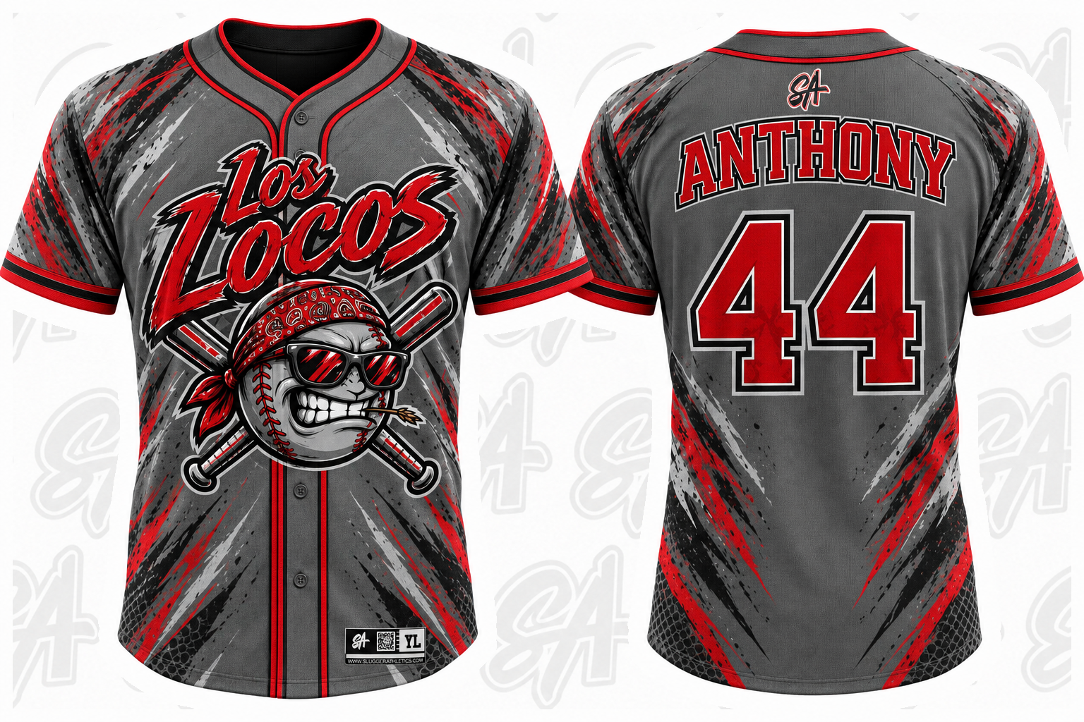 Los Locos design mockup