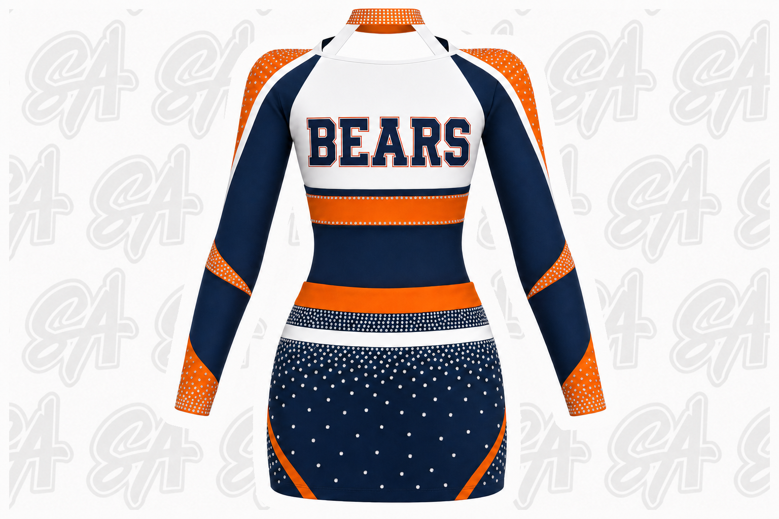 Southwest Marion Bears junior varsity cheer design mockup
