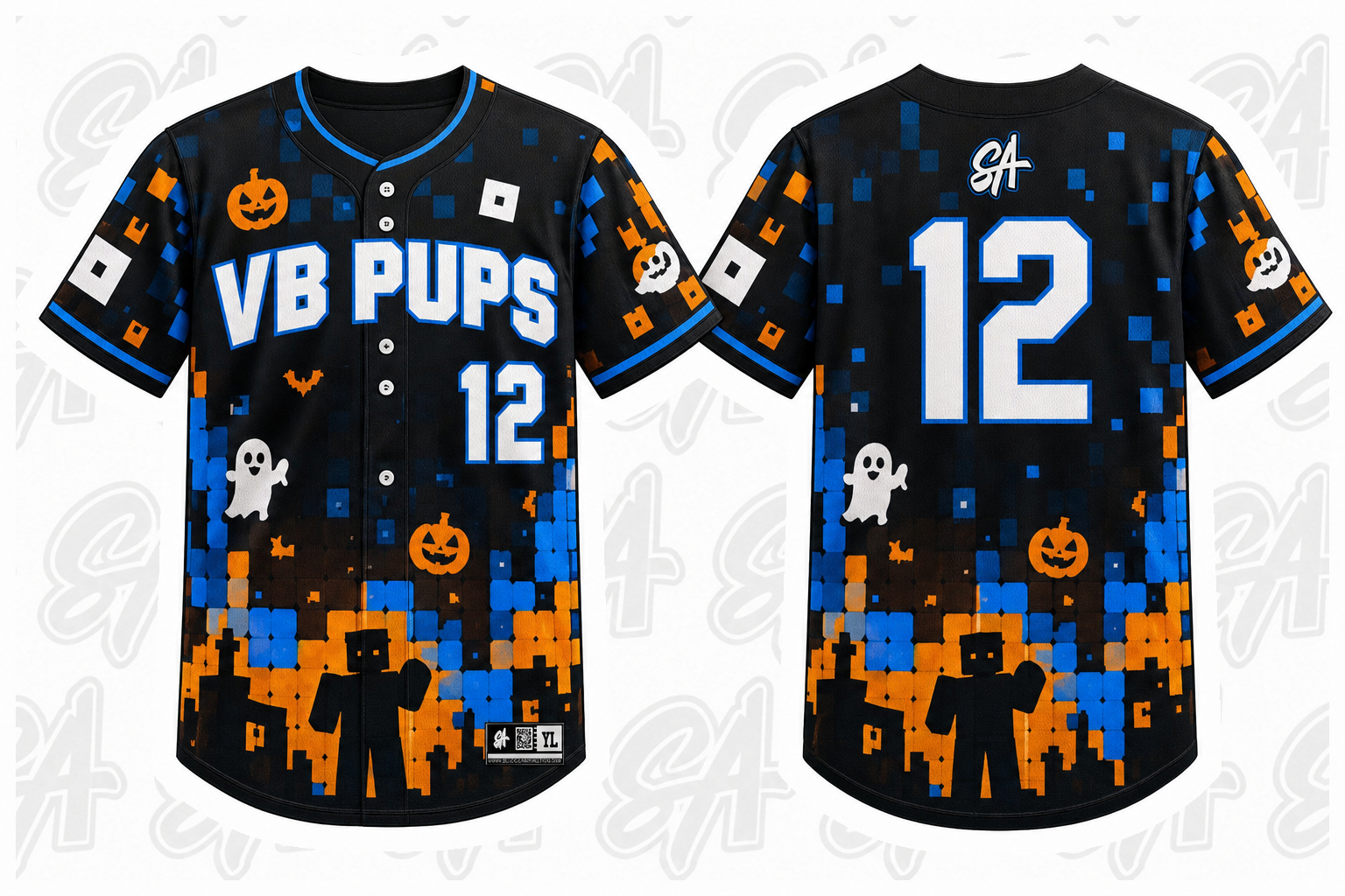 VB Pups design mockup