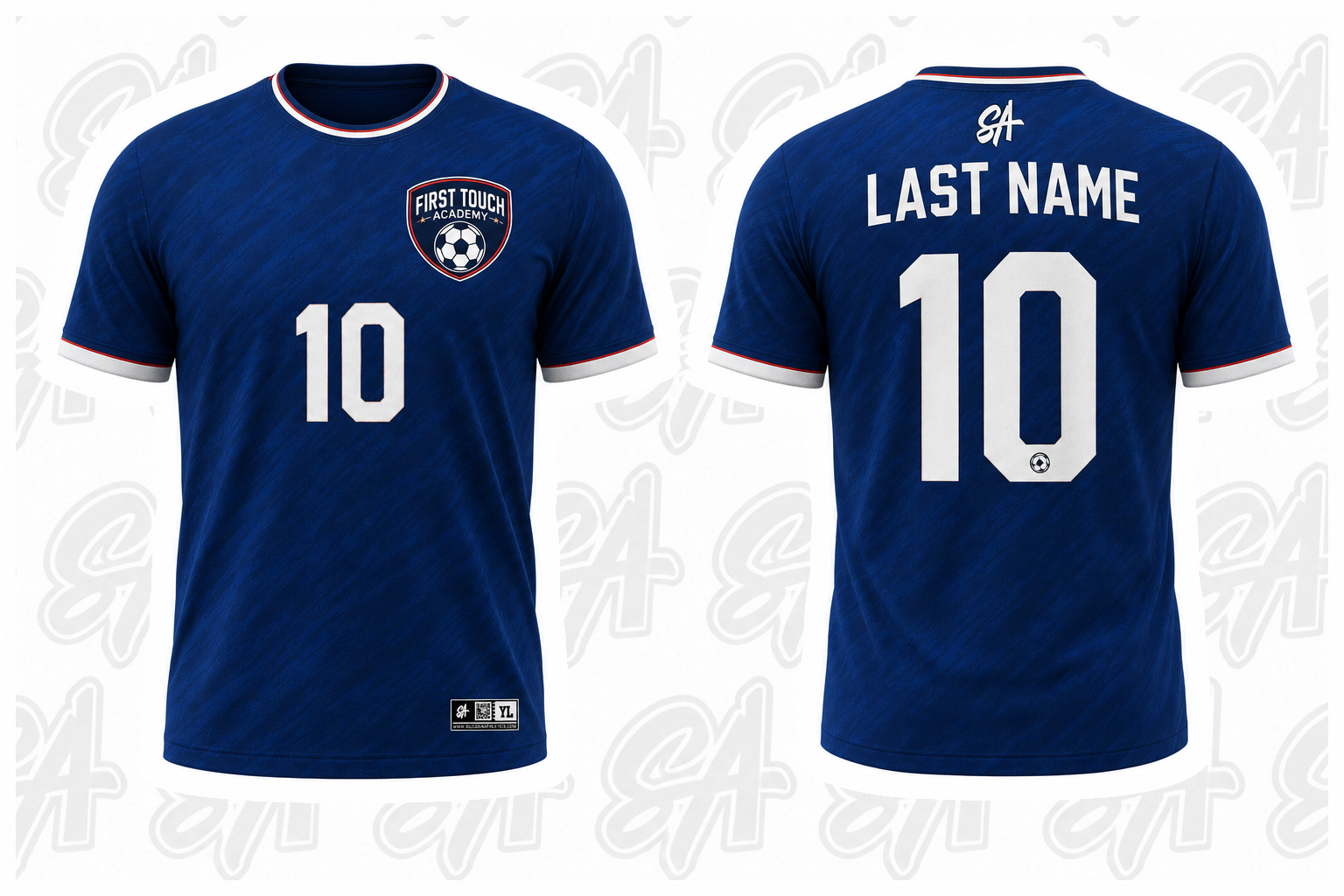 First Touch Academy  design mockup